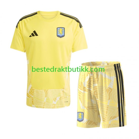 Fotballdrakter Aston Villa Keeper Hjemmedraktsett 2026-2027 Kortermet til Barn