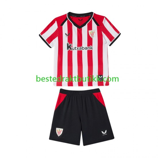 Fotballdrakter Athletic Bilbao Hjemmedraktsett 2026-2027 Kortermet til Barn