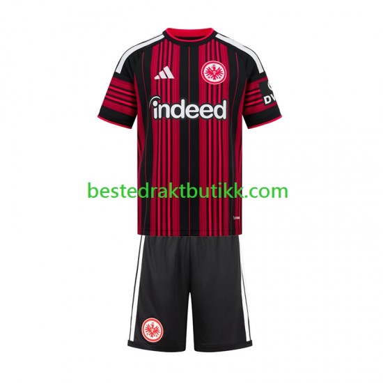 Fotballdrakter Eintracht Frankfurt Hjemmedraktsett 2026-2027 Kortermet til Barn