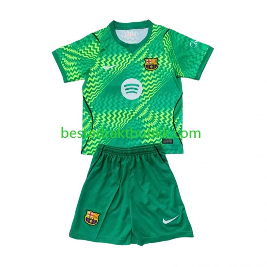 Fotballdrakter FC Barcelona Keeper Hjemmedraktsett 2026-2027 Kortermet til Barn