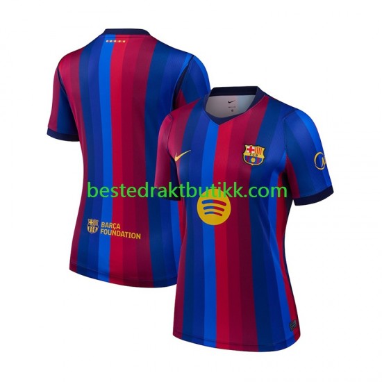 Fotballdrakter FC Barcelona Hjemmedraktsett 2026-2027 Kortermet til Dame