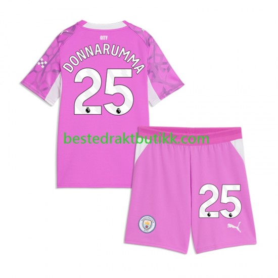 Fotballdrakter Manchester City Gianluigi Donnarumma Keeper Bortedraktsett 2026-2027 Kortermet til Barn