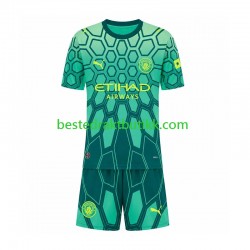 Fotballdrakter Manchester City Keeper Hjemmedraktsett 2026-2027 Kortermet til Barn
