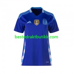 Fotballdrakter Argentina Bortedraktsett 2024 Kortermet til Dame