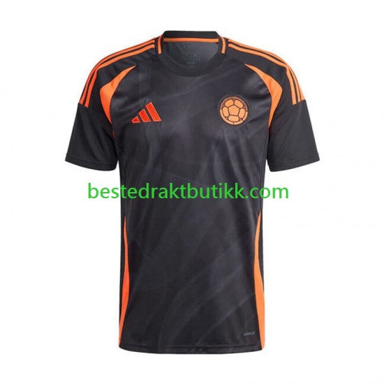 Fotballdrakter Colombia Copa America Bortedraktsett 2024 Kortermet til Herre