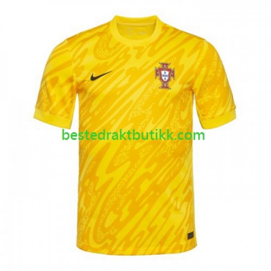 Fotballdrakter Portugal Keeper Hjemmedraktsett Euro 2024 Kortermet til Herre