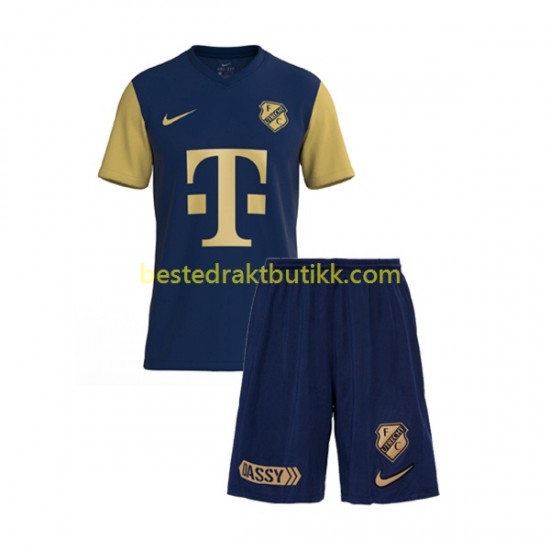 Fotballdrakter FC Utrecht Tredjedraktsett 2022-2023 Kortermet til Barn