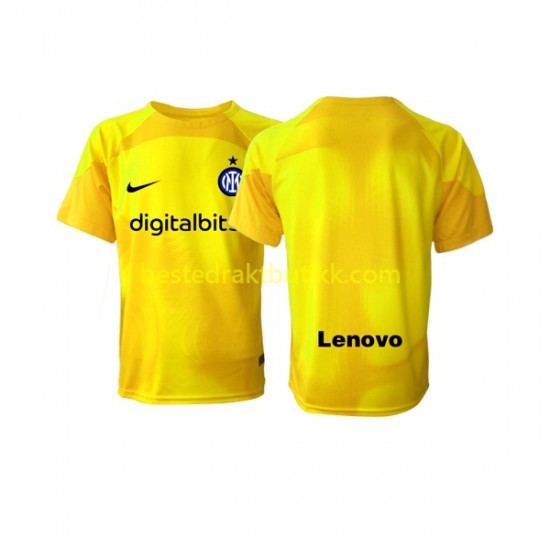 Fotballdrakter Inter Milan Keeper Bortedraktsett 2022-2023 Kortermet til Herre