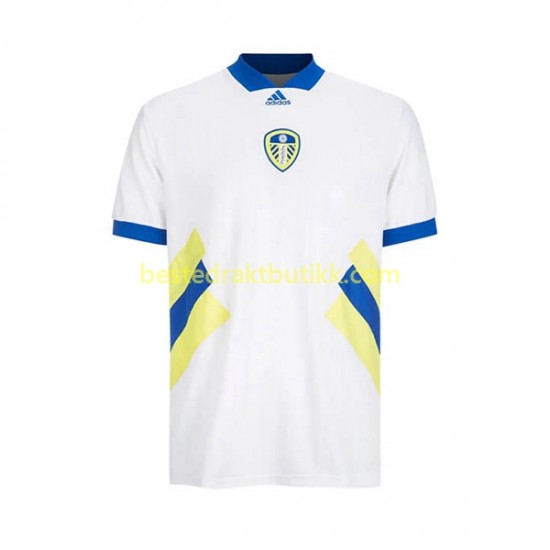 Fotballdrakter Leeds United Icon Retro Hjemmedraktsett 2022-2023 Kortermet til Herre