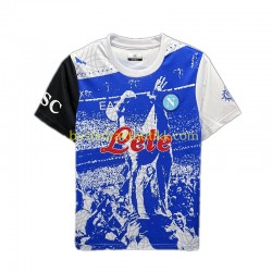 Fotballdrakter Napoli Maradona Champions Special Edition Hjemmedraktsett 2023 Kortermet til Herre