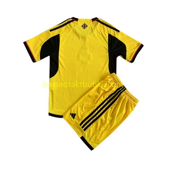 Fotballdrakter Nord-Irland Hjemmedraktsett 2023 Kortermet til Barn