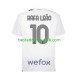 Fotballdrakter AC Milan Rafael Leao 10 Bortedraktsett 2023-2024 Kortermet til Herre