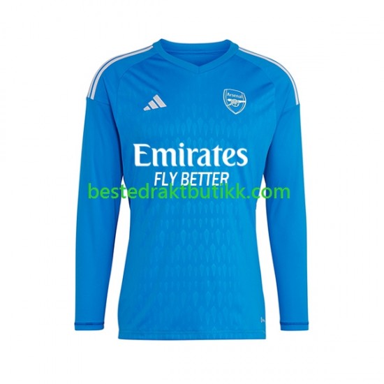 Fotballdrakter Arsenal Long Keeper Bortedraktsett 2023-2024 Kortermet
