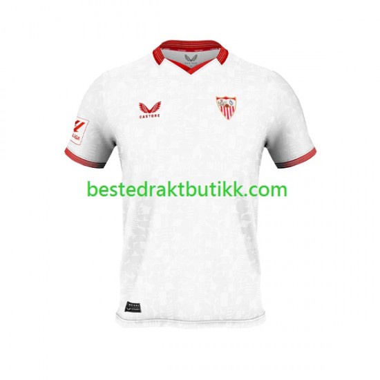 Fotballdrakter Sevilla FC Hjemmedraktsett 2023-2024 Kortermet til Herre