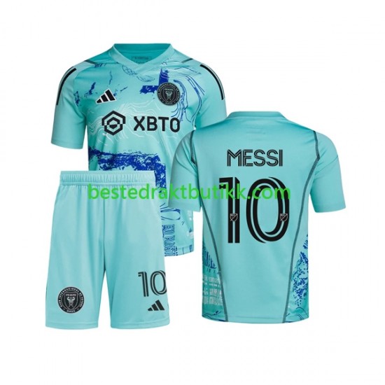 Fotballdrakter Inter Miami Lionel Messi 10 Special Hjemmedraktsett 2023-2024 Kortermet til Barn