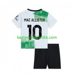 Fotballdrakter Liverpool Alexis Mac Allister 10 Bortedraktsett 2023-2024 Kortermet til Barn