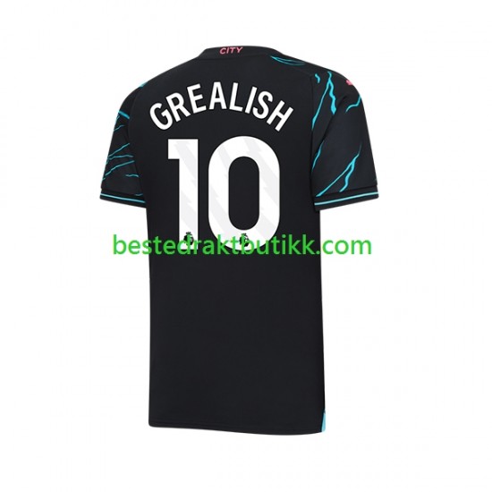 Fotballdrakter Manchester City Jack Grealish 10 Tredjedraktsett 2023-2024 Kortermet til Herre