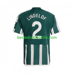 Fotballdrakter Manchester United Lindelof 2 Bortedraktsett 2023-2024 Kortermet til Herre