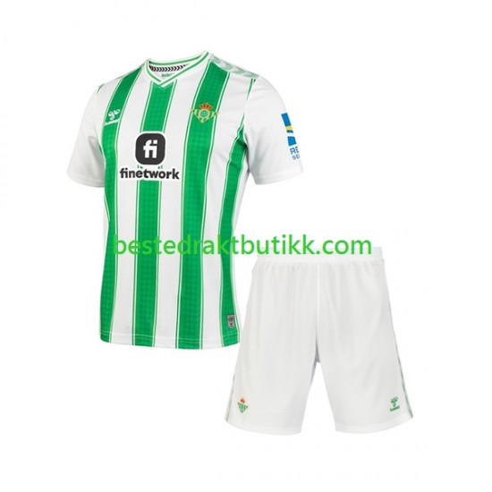 Fotballdrakter Real Betis Hjemmedraktsett 2023-2024 Kortermet til Barn