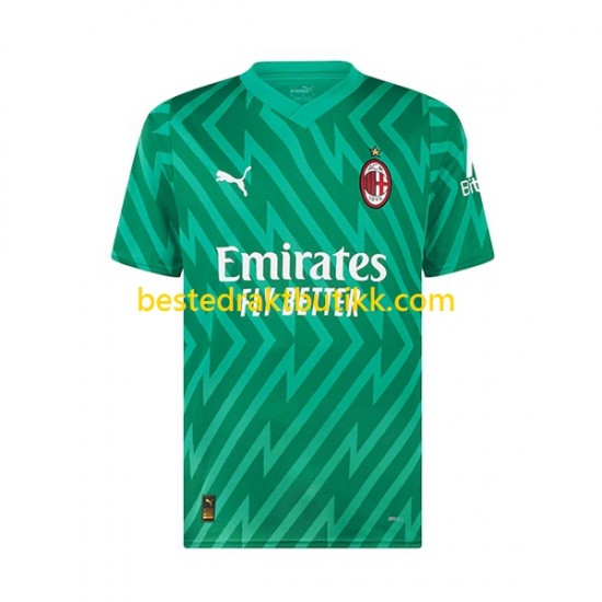 Fotballdrakter AC Milan Keeper Hjemmedraktsett 2023-2024 Kortermet til Herre