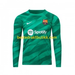 Fotballdrakter FC Barcelona Keeper Hjemmedraktsett 2023-2024 Langermet til Herre