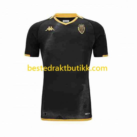 Fotballdrakter AS Monaco Bortedraktsett 2023-2024 Kortermet til Herre