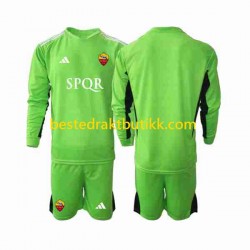 Fotballdrakter AS Roma Keeper Bortedraktsett 2023-2024 Langermet til Barn