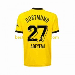Fotballdrakter Borussia Dortmund Karim Adeyemi 27 Hjemmedraktsett 2023-2024 Kortermet til Herre