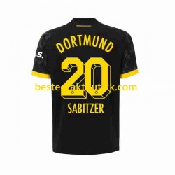 Fotballdrakter Borussia Dortmund Marcel Sabitzer 20 Bortedraktsett 2023-2024 Kortermet til Herre