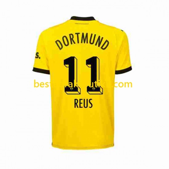 Fotballdrakter Borussia Dortmund Marco Reus 11 Hjemmedraktsett 2023-2024 Kortermet til Herre