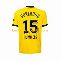 Fotballdrakter Borussia Dortmund Mats Hummels 15 Hjemmedraktsett 2023-2024 Kortermet til Herre
