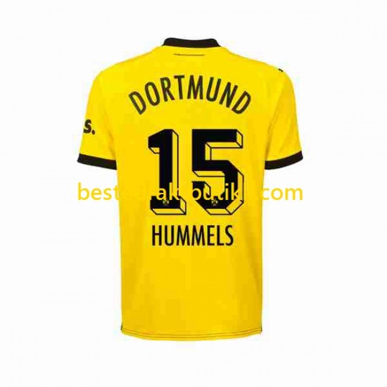Fotballdrakter Borussia Dortmund Mats Hummels 15 Hjemmedraktsett 2023-2024 Kortermet til Herre