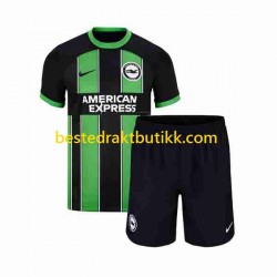 Fotballdrakter Brighton Hove Albion Bortedraktsett 2023-2024 Kortermet til Barn
