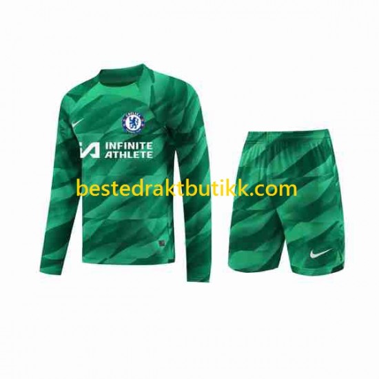Fotballdrakter Chelsea Keeper Tredjedraktsett 2023-2024 Langermet til Barn