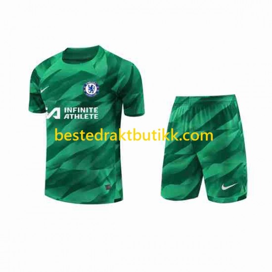 Fotballdrakter Chelsea Keeper Tredjedraktsett 2023-2024 Kortermet til Barn