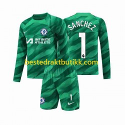 Fotballdrakter Chelsea Robert Sanchez 1 Keeper Tredjedraktsett 2023-2024 Langermet til Barn