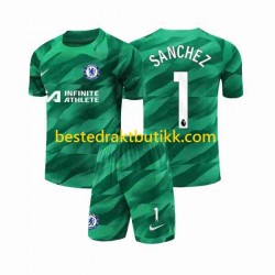 Fotballdrakter Chelsea Robert Sanchez 1 Keeper Tredjedraktsett 2023-2024 Kortermet til Barn