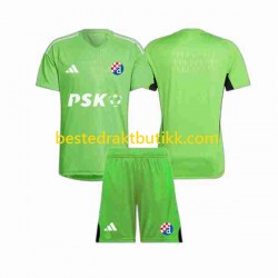 Fotballdrakter Dinamo Zagreb Keeper Hjemmedraktsett 2023-2024 Kortermet til Barn