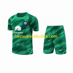 Fotballdrakter Inter Milan Keeper Bortedraktsett 2023-2024 Kortermet til Barn