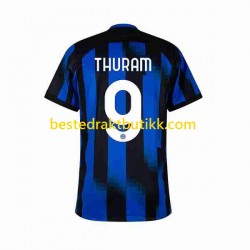 Fotballdrakter Inter Milan Marcus Thuram 9 Hjemmedraktsett 2023-2024 Kortermet til Herre