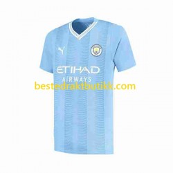 Fotballdrakter Manchester City Haaland 9 Special Printing Hjemmedraktsett 2023-2024 Kortermet til Herre