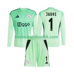 Fotballdrakter AFC Ajax Vitezslav Jaros 1 Keeper Hjemmedraktsett 2025-2026 Langermet til Barn