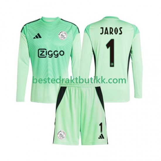 Fotballdrakter AFC Ajax Vitezslav Jaros 1 Keeper Hjemmedraktsett 2025-2026 Langermet til Barn