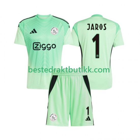 Fotballdrakter AFC Ajax Vitezslav Jaros 1 Keeper Hjemmedraktsett 2025-2026 Kortermet til Barn