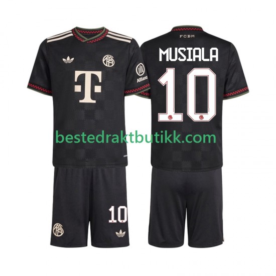 Fotballdrakter FC Bayern München Jamal Musiala 10 Tredjedraktsett 2025-2026 Kortermet til Barn