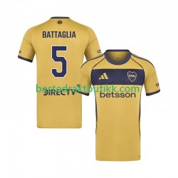 Fotballdrakter CA Boca Juniors Rodrigo Battaglia 5 Bortedraktsett 2025-2026 Kortermet til Herre