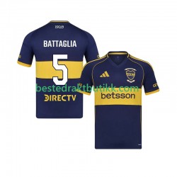 Fotballdrakter CA Boca Juniors Rodrigo Battaglia 5 Hjemmedraktsett 2025-2026 Kortermet til Herre