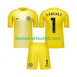 Fotballdrakter Chelsea Robert Sanchez 1 Keeper Tredjedraktsett 2025-2026 Kortermet til Barn
