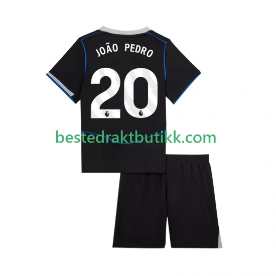 Fotballdrakter Chelsea Joao Pedro 20 Tredjedraktsett 2025-2026 Kortermet til Barn