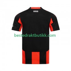 Fotballdrakter Eintracht Frankfurt Hjemmedraktsett 2024-2025 Kortermet til Herre